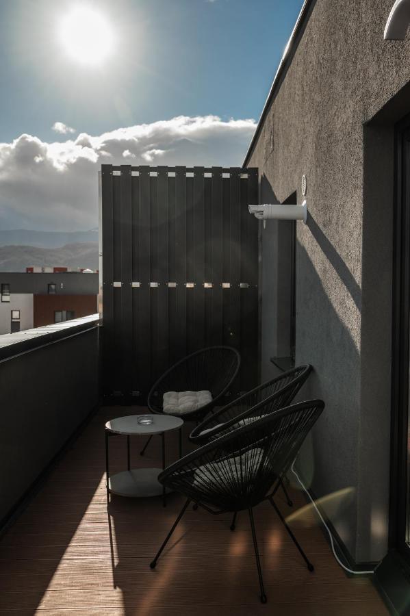 布拉索夫Skylark - Milano Studio With Terrace And Panoramic View公寓 外观 照片